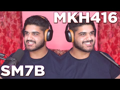 Shure SM7B vs Sennheiser MKH 416 for Voice Over, Voice Acting and Vocals