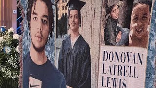 Loved ones gather to remember Donovan Lewis
