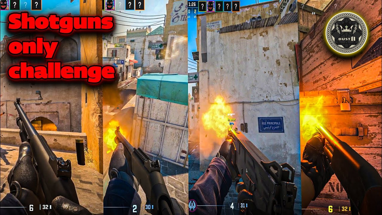 Counter Strike 2 | Shotguns only ( No Commentary ) 