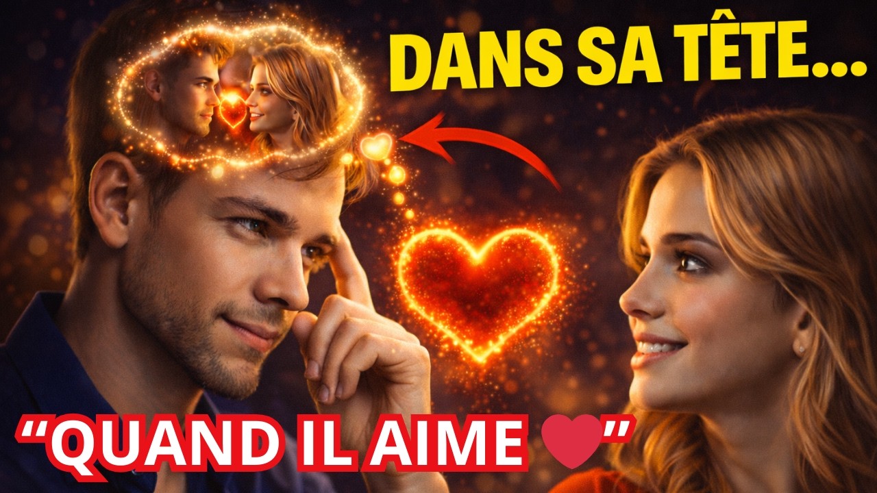 💘 Quand un homme aime…voici ce qui se passe dans sa tête( psychologie d’un homme amoureux).#couple