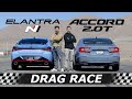 Gambar cover 2022 Hyundai Elantra N vs Honda Accord 2.0T // DRAG & ROLL RACE