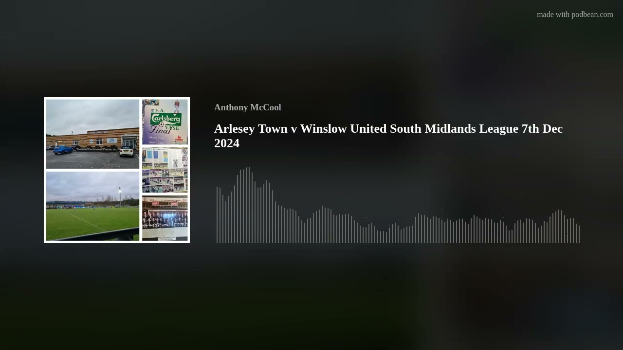 Arlesey Town v Winslow United South Midlands League 7th Dec 2024