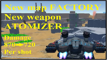 New map factory war robots test server