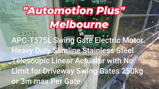 243 - Front Gate- Automatic 24 Volt DC Electric from Automotion Plus in Melbourne
