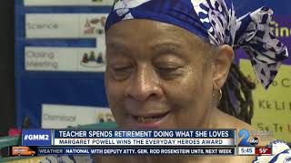Margaret Powell is the September 2018 winner of the Chick-fil-A Everyday Heroes award