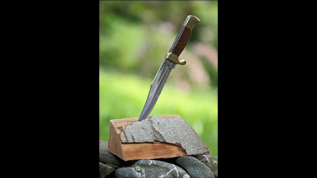 Pakistan Cutlery. Wood Handle fixed knife. YouTube