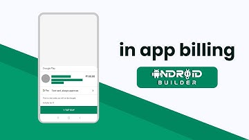 How To Add In App Billing in Android Builder