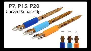 DiamondCore® P Series: Curved Square Tip Carvers Demo – P7, P15 & P20 0