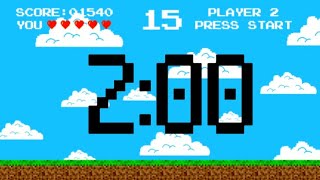 🎮 2-Minute Retro Video Game Countdown Timer | Super Mario–Style Classroom Visual Timer for Kids 🍄