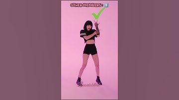 JISOO made a mistake in HYLT dance performance#shorts #blackpink #bearieblink #fyp #viral #trending