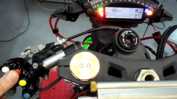 Kawasaki ZX10R 2011 - 2013, BDP-Race-Kit ECU, GP-Switch left side