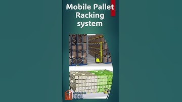 Mobile Pallet Racking system #storagesolutions#warehouse#logistics#automation #rackingsystem#racking