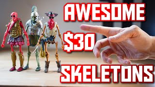 There are SO MANY of these Skeleton figures! And only $30!  Shooting & Reviewing