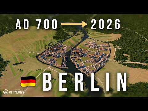 Watch BERLIN Grow for 1,300 Years - 3D Timelapse (No AI)