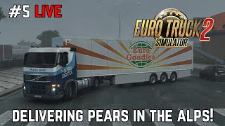 Euro Truck Simulator 2 | Alpaca Logistics | Carrying Pears from Vienna to Zurich! | Episode 5