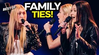 5 Family Harmony Groups That Made Every COACH Turn! | The Voice