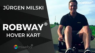 Präsentation - Jürgen Milski auf dem Robway Hover Kart - Deutsch 