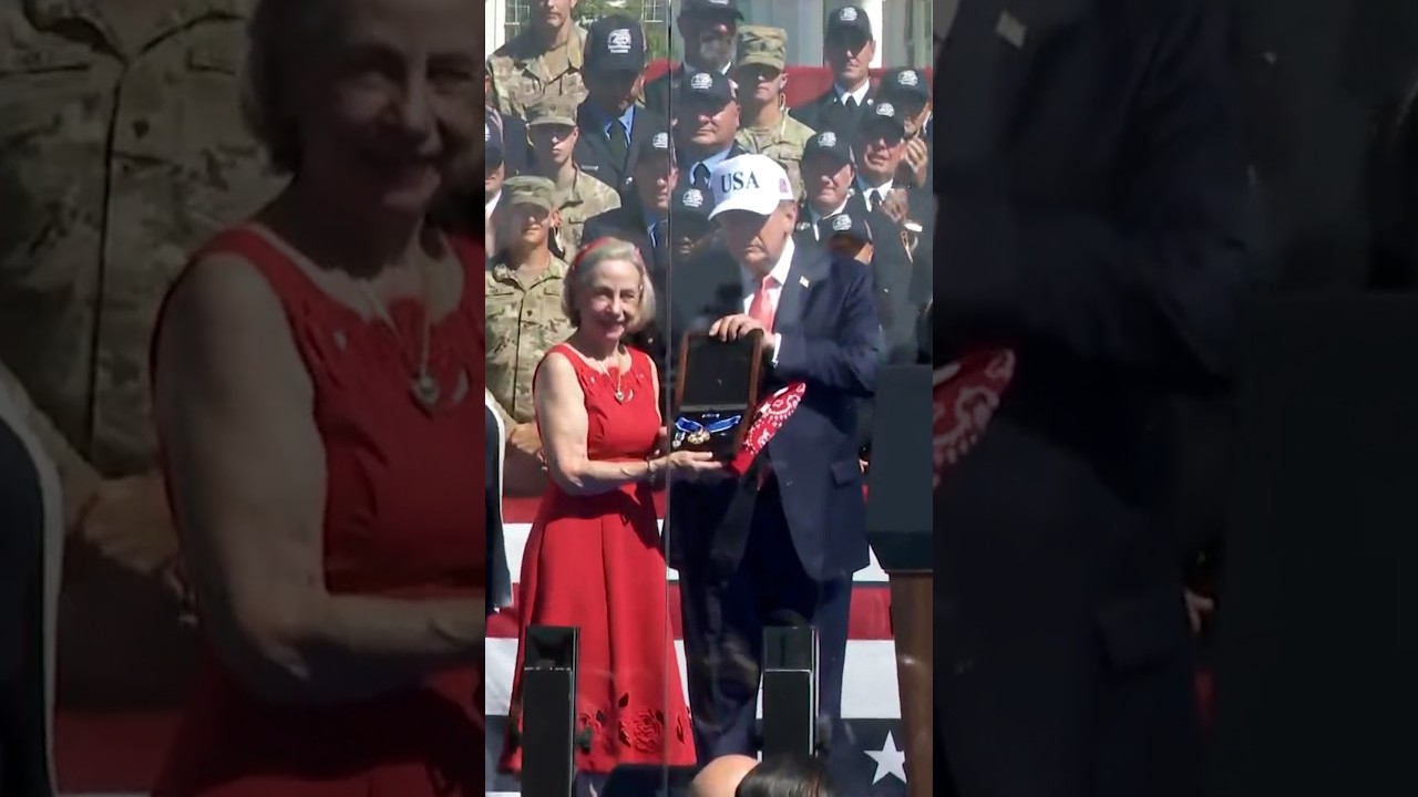 Family of 9/11 hero honored by President Trump