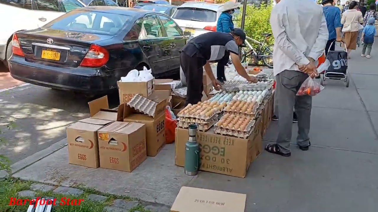 New York Walk Tour New York Flushing Chinatown, Main St., Flushing, Queens, New York