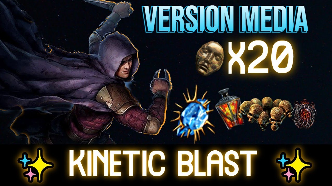 [POE 3.25] TRICKSTER KINETIC BLAST | VERSION MEDIA