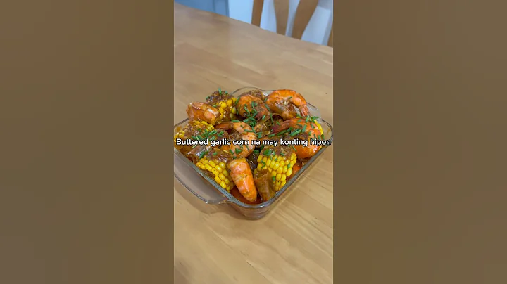 Buttered Garlic Shrimp with Corn 🦐🌽