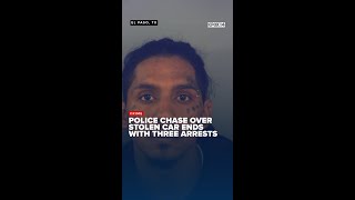Police chase in East El Paso ends with arrest of three suspects at shopping mall