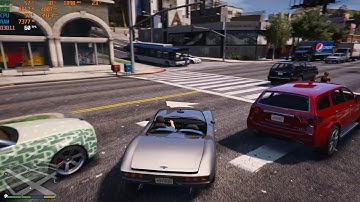 GTA 5 Redux Graphics Mod - GTX 1070 Ti & i7 3770K | PC Max Settings 1080p