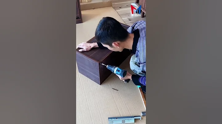 Undermount drawer slides | Easy installation #shorts