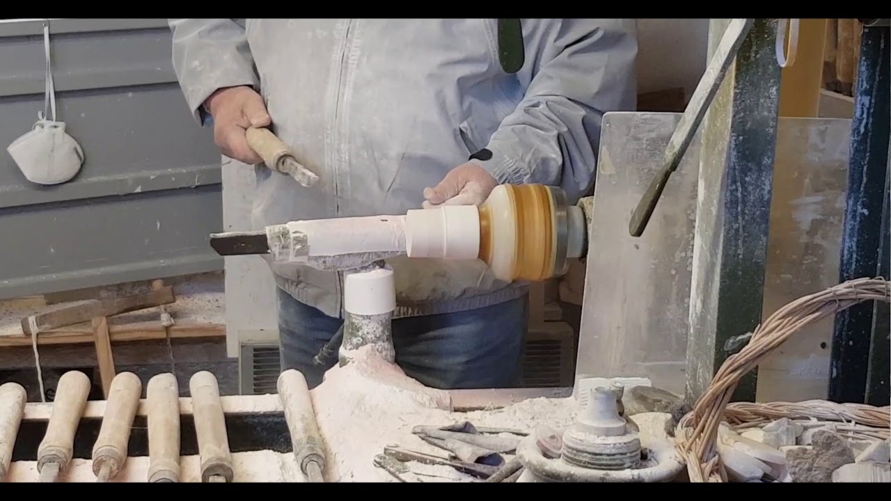 La lavorazione dell'alabastro