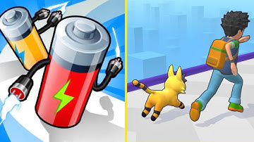 Battery Run 3d vs Monster squad rush Walkthrough Android iOS Gameplay KDE43