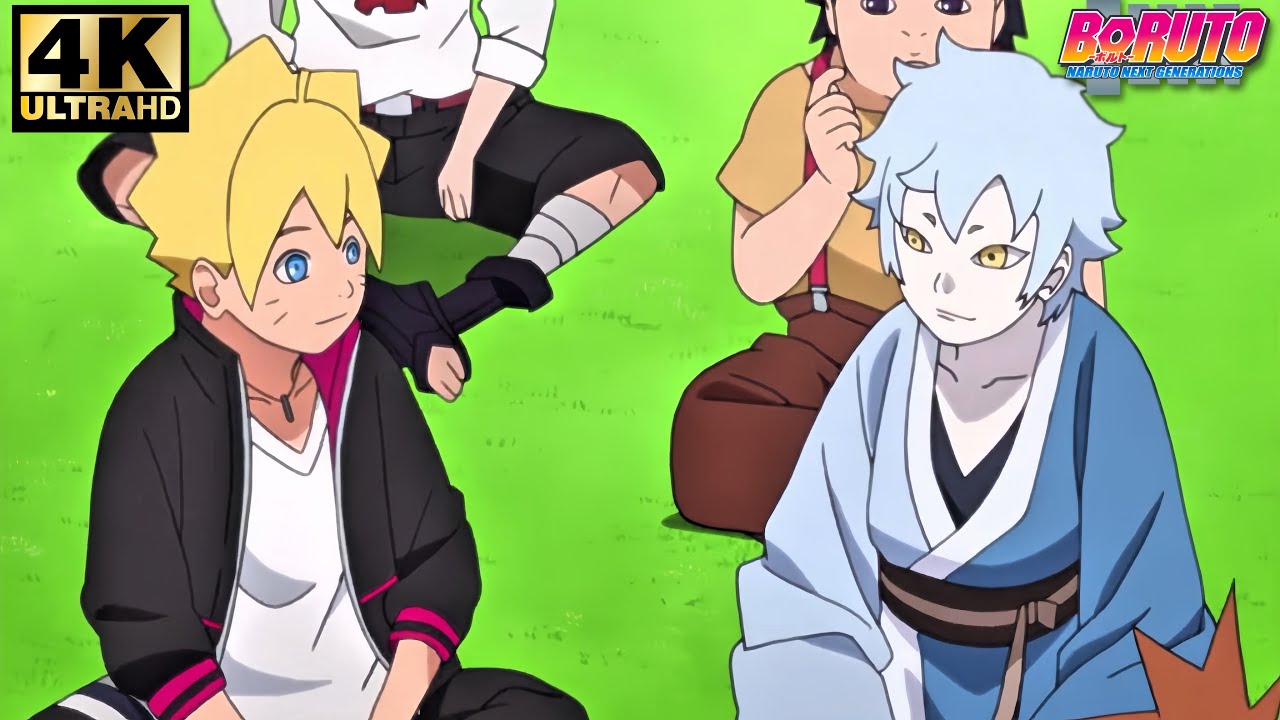 Mitsuki make first friend Boruto Uzumaki. | English dub | (4K60) Boruto: Naruto next generation.