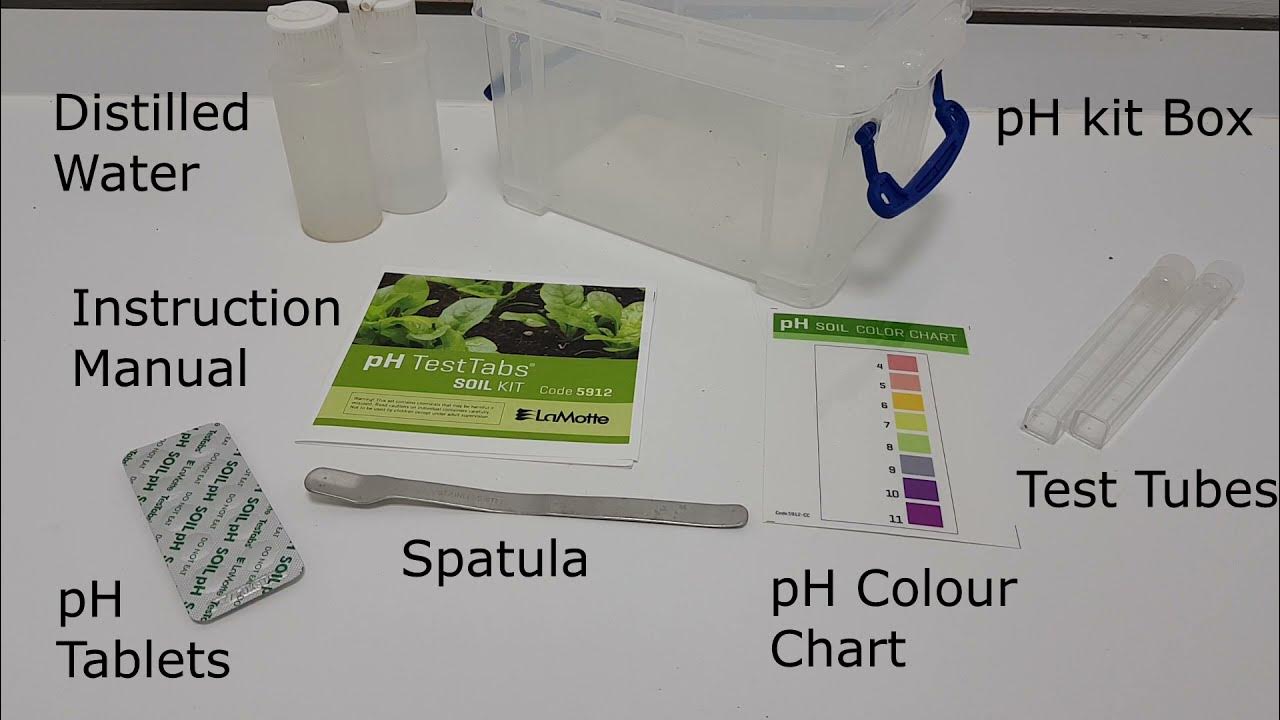 How to use a pH TesTabs soil kit from La Motte YouTube