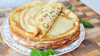 Рецепт В Копилку! Самые Вкусные Творожные Блинчики На Молоке. | Curd Pancakes With Milk