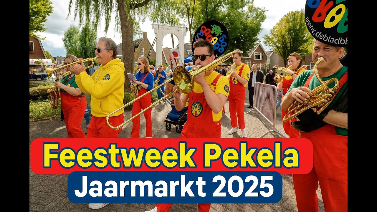 ✨ Jaarmarkt Oude Pekela 2025 | Feestweek met Erwin de Vries & Edwin Jongedijk 🎶