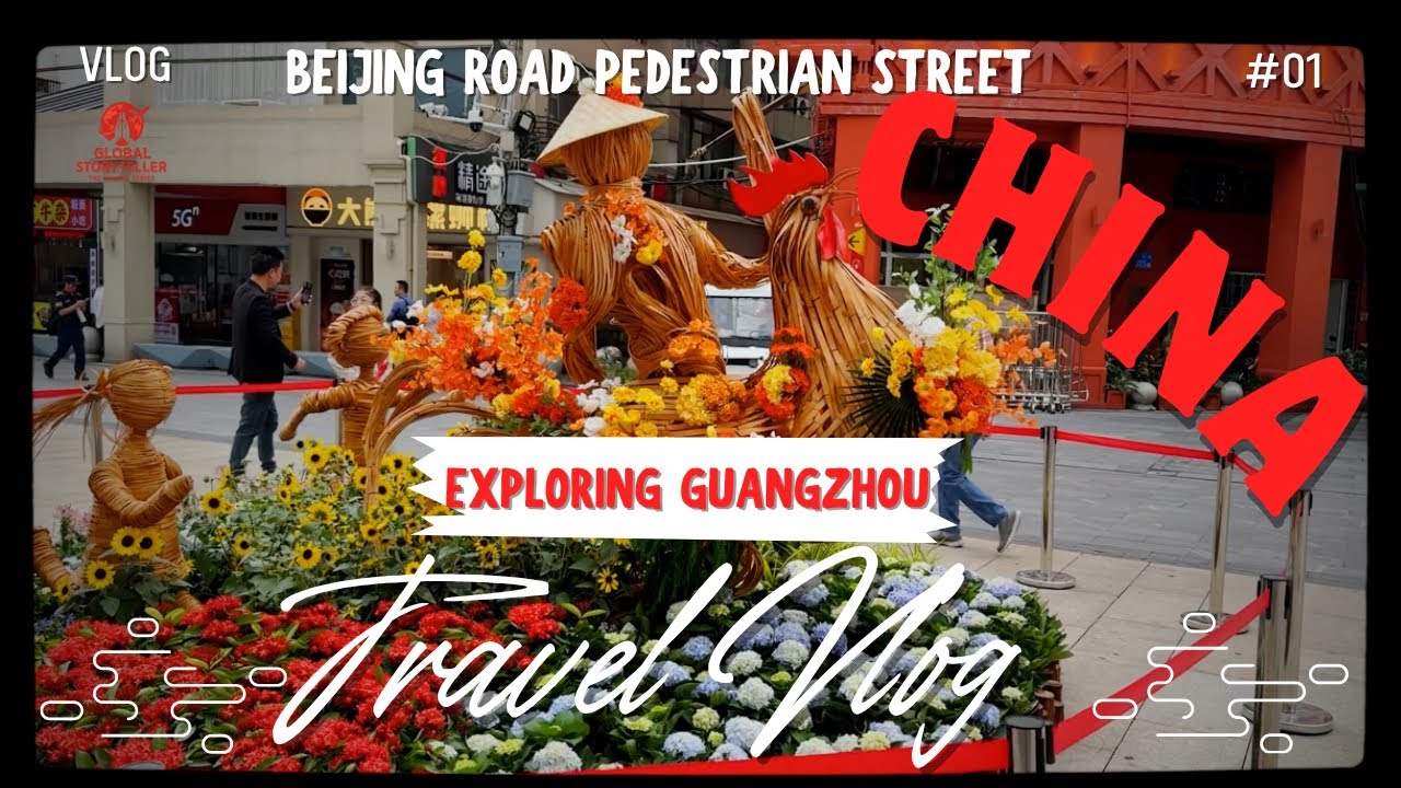 “Beijing Road Pedestrian Street | The Hidden Story Behind Guangzhou’s Most Beautiful Bamboo Statue”