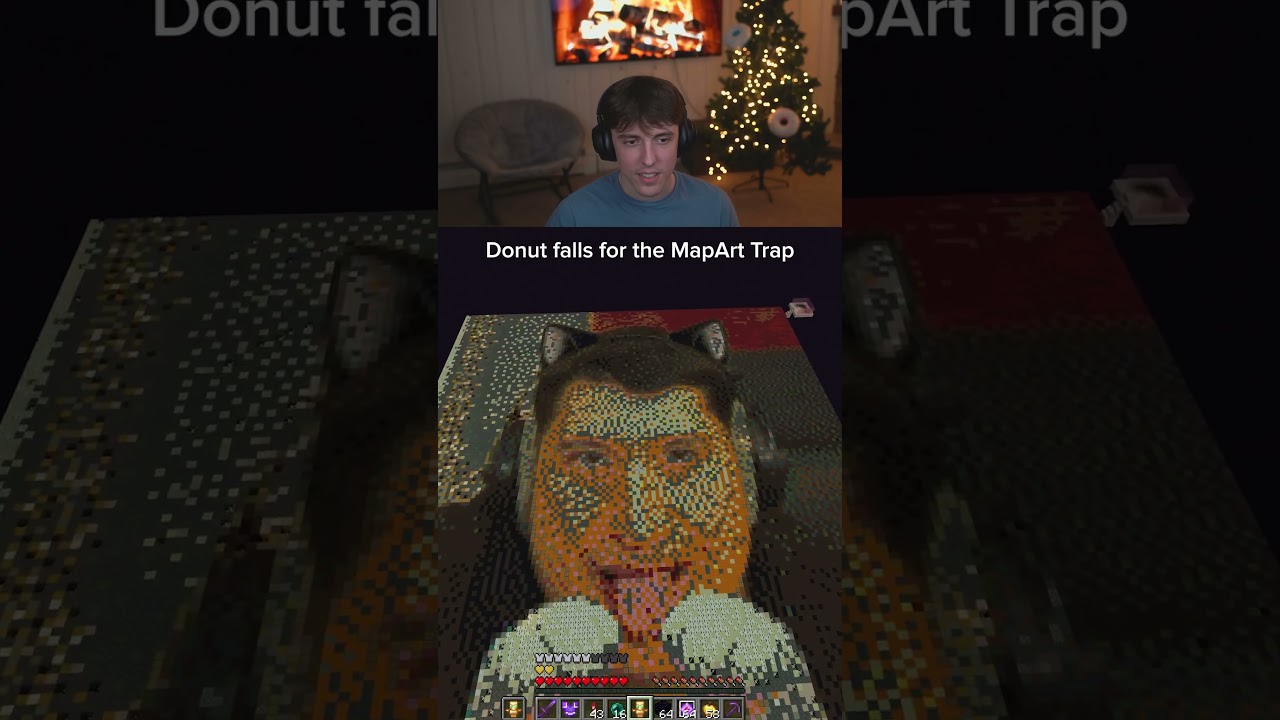 Donut falls for the MapArt Trap