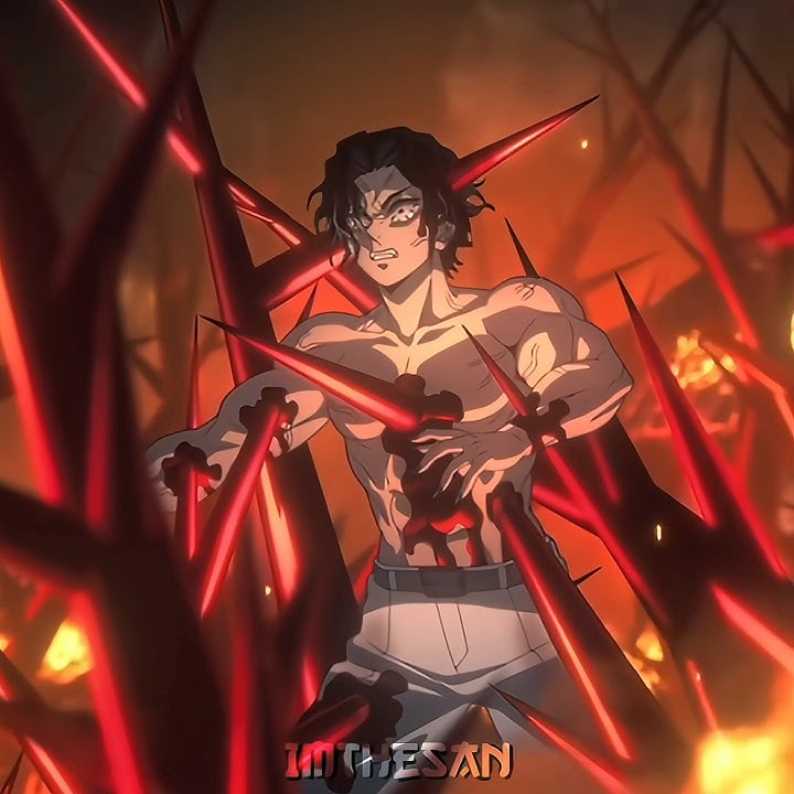 Crazy Blood Demon Art🤯🩸 #fyp #kny #demonslayer #foryou