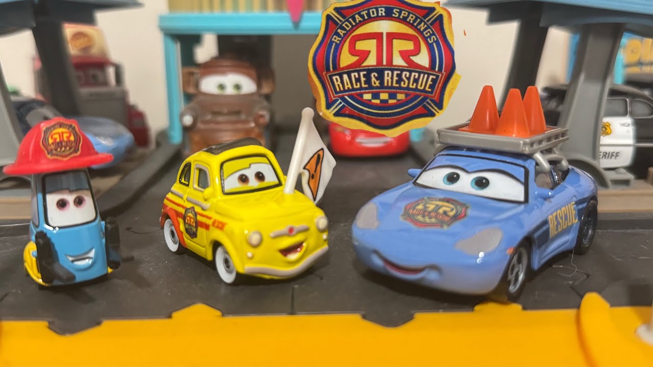 Mattel Disney Pixar Cars 2025/26 Race & Rescue Sally, Luigi