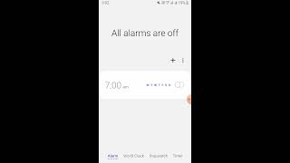 How to set alarm in smartphone screenshot 4