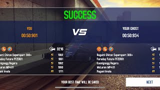 Asphalt 8 | Barcelona Reverse Gauntlet Defense 50:901 (Fullscreen)