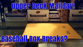 Upper Deck Hockey Card Redemption Mailday ! | Baseball Box Breaks???