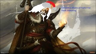 Christmas Khans of Tarkir Fat Pack Unboxing