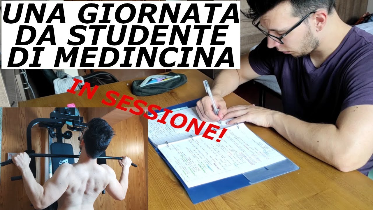 LA MIA GIORNATA DA STUDENTE DI MEDICINA IN SESSIONE + WORKOUT | sono già stanco || med pages