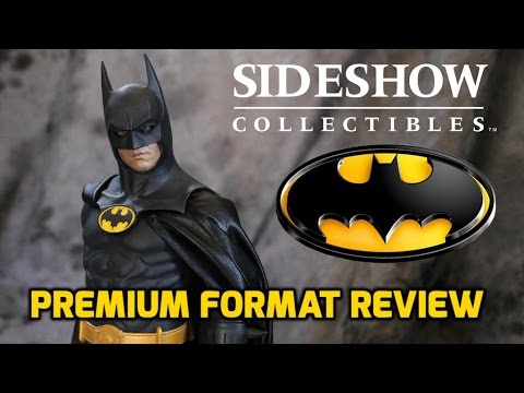 Sideshow's Michael Keaton Batman Premium Format Statue- Collectable Review  - YouTube