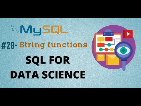 String Functions in MySQL | MySQL Tutorial for Beginners | MySQL Full Course