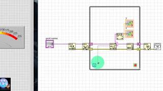 arduino and LabVIEW realtime read three sensors using visa, without lifa .