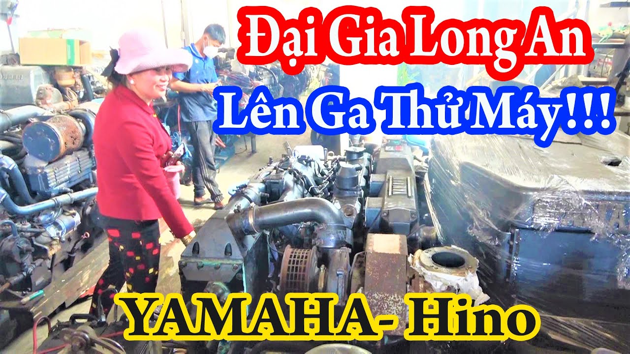 Nữ Đại Gia Ở Long An Mua Máy || Đem Về Gắn Chiếc Ghe Thu Mua Lúa Thứ 3 Đóng Mới