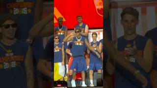 ⭐️ Lamine Yamal steals the spotlight at Spain’s World Cup 2026 celebration! 🇪🇸🏆 #LamineYamal