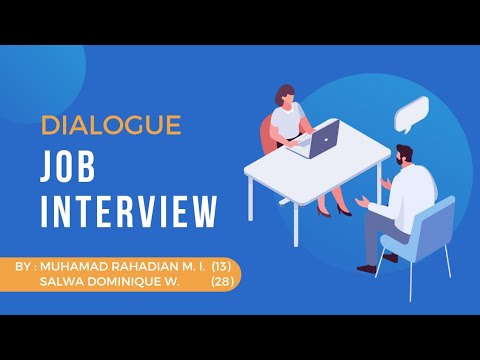 Dialog Job Interview DIALOGUE - Job Interview - YouTube