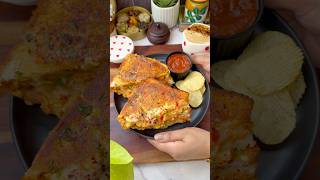 Cheese Burst Pizza Sandwich Recipe😍 #shorts #sandwich #trending #viral
